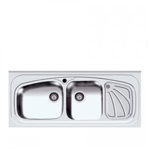 سینک ظرفشویی روکار اخوان 60  (سایز120*50 ) Akhavan 60