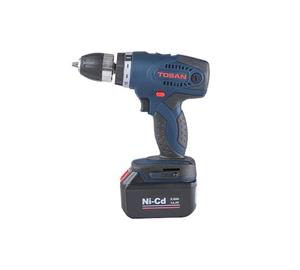 دریل پیچ گوشتی شارژی 14.4 ولت توسن مدل 9916SC Tosan 9916 Sc Cordless Screwdriver Drill 