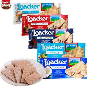 ویفر لواکر در طعم های مختلف Loacker
