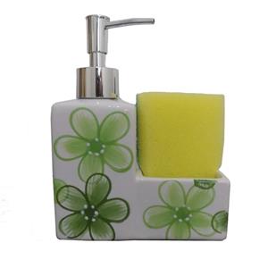 پمپ مایع ظرفشویی مدل نیلوفر Lotus Soap Dispenser