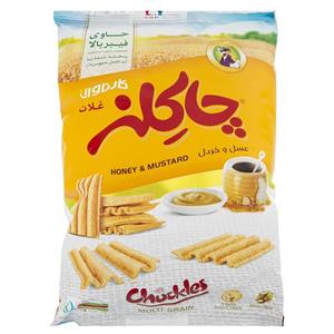 چیپس غلات با طعم عسل و خردل چاکلز مقدار 85 گرم Chuckles Cereal Chips With Flavor of Honey And Mustard 85gr 