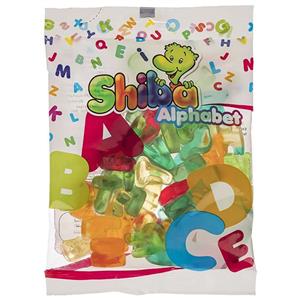 پاستیل میوه ای شیبا مدل Alphabet مقدار 160 گرم