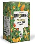 Heath  Heather دمنوش لاغری ارگانیک چای سبز و زنجبیل