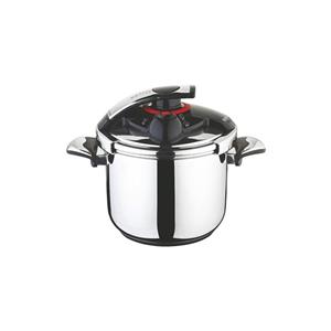 زودپز استیل راسل مدل دلوکس  کد R-156  گنجایش 6 لیتر Rasel Delux R-156 Pressure Cooker 6 Litre