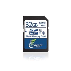 کارت حافظه ویکومن SD Card Extra 533X Class 10 32GB 