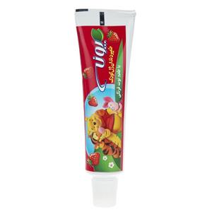 خمیر دندان پونه مدل Strawberry  مقدار 50 گرم Pooneh Strawberry For Kids Toothpaste 50g