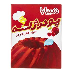 پودر ژله میوه های قرمز شیبابا مقدار 100 گرم Shibaba Red Fruits Jelly Powder 100gr