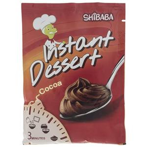 پودر دسر پودینگ کاکائو شیبابا مقدار 125 گرم Pudding Shibaba Cocoa Dessert 125gr