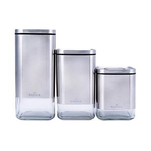 جای ادویه 3 عددی کاراجا مدل Avangart Kavanoz