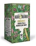 Heath  Heather دمنوش ارگانیک چای سبز و نعنای مراکشی