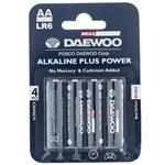 Daewoo Alkaline plus Power AA Battery Pack of 4