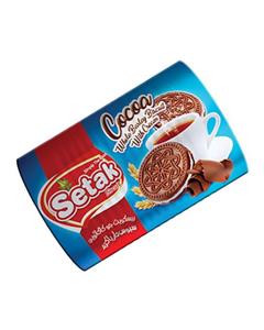 ستاک بیسکوییت جو کرم دار کاکائویی