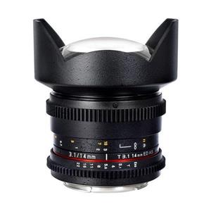 لنز دوربین فیلم برداری سامیانگ مدل 14mm T3.1 Cine Lens for Nikon F-Mount