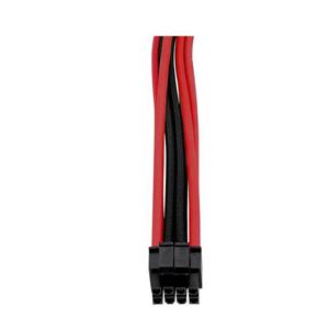 کابل افزایش طول منبع تغذیه ترمالتیک TtMod Sleeve Cable Red Black Thermaltake Extension 