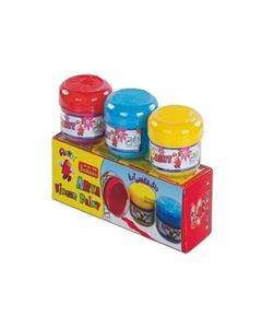 آریا رنگ انگشتی 3 رنگ آریا، قابل شستشو، مناسب کودکان یک تا 6 سال