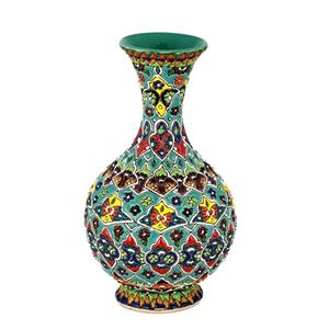 گلدان سفالی میناکاری گالری اوستا کد 4443