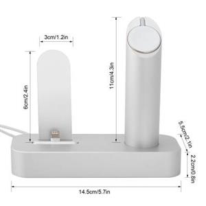 پایه شارژ کوتتسی Coteetci Base 5 Charger Base for iPhone and iWatch