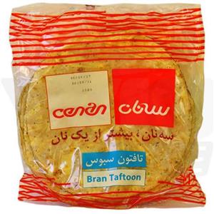 نان تافتون سبوس سه نان – 450 گرم 