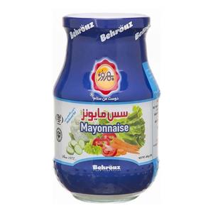 سس مایونز شیشه ای بهروز – 485 گرم Behrouz Mayonnaise Sauce 485 Gr