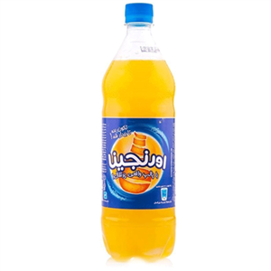 نوشابه گازدار با طعم پرتقال اورنجینا مقدار 1 لیتر