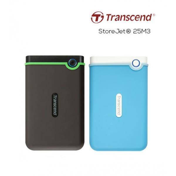 Transcend StoreJet 25M3 1TB External Hard Drive