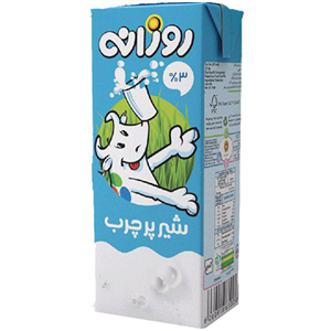 شیر پاکتی فرادما پر چرب روزانه – 200 میلی لیتر