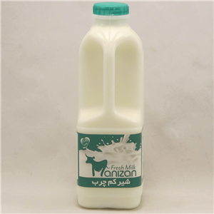 شیر کم چرب مانیزان – 1 لیتر 