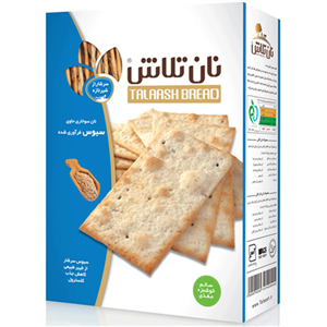 نان  سوخاری حاوی سبوس فرآوری شده تلاش – 400 گرم Talaash Bran Crispy Bread 400gr