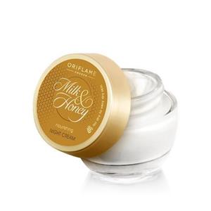 کرم شب شیر و عسل اوریفلیم Milk  Honey Gold Nourishing Night Cream