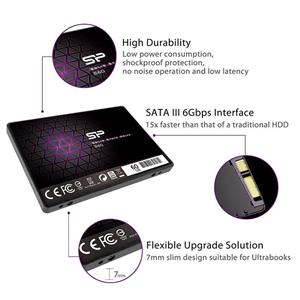 اس اس دی سیلیکون پاور مدل اس 60 با ظرفیت 60 گیگابایت Silicon Power S60 Sata III SSD - 60GB