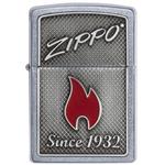 فندک زیپو مدل Zippo And Flame