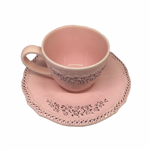 ست استکان و نعلبکی 12 پارچه لاویوا مدل گلوریا laviva gloriya Cup And Saucer set12pcs