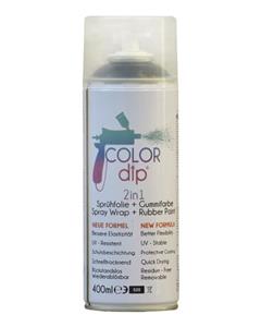 COLOR DIP اسپری رنگ پلاستیکی خاکستری مات