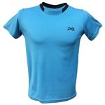 Pargan Light Blue 001004 Short Sleeve T Shirt For Men