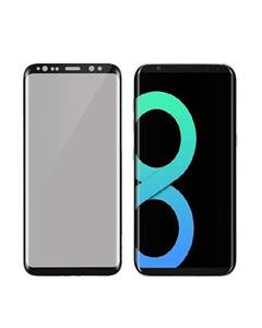 XO Samsung Galaxy S8 Plus Black 3D Curved Full Cover Tempered Glass Screen Protector 