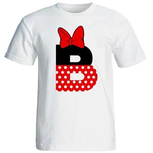   تی شرت آستین کوتاه زنانه شین دیزاین طرح میکی موس B کد 4530