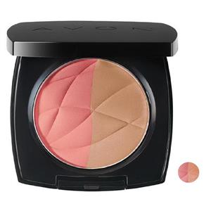 رژ گونه آون مدل Duo Blusher Effect Avon True Color Limited Edition حجم 10 گرم