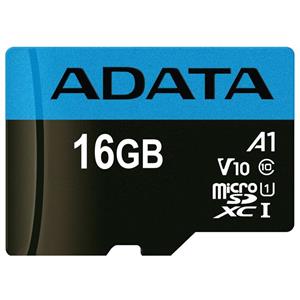کارت حافظه microSDHC ای دیتا مدل Premier V10 A1 کلاس 10 استاندارد UHS-I سرعت 100MBps ظرفیت 16 گیگابایت ADATA Premier V10 A1 UHS-I Class 10 100MBps microSDHC 16GB
