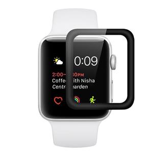 محافظ صفحه نمایش کوتتسی مدل 4D مناسب اپل واچ 38 میلی متری Coteetci 4D Glass Screen Protector For Apple Watch 38mm