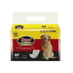 پوشک سگ نر دونو سایز L بسته 8 عددی Dono