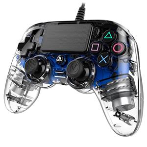 دسته بازی پلی استیشن 4 ناکن مدل Blue Crystal PS4 Nacon Compact Controller 