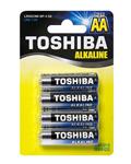 Toshiba باتری قلمی 4 عددی آلکالاین