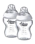 Tommee Tippee ست شیشه شیر ضد نفخ 260 میلی لیتری 2 عدد