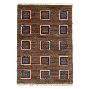 گبه دستباف گالری سلام کد 6755 طرح خشتی