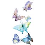 برچسب تزئینی موبایل دکوگراف مدل Butterfly-3 کد 145