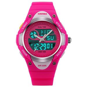 ساعت مچی عقربه ای دو موتوره اسکمی مدل 1055 Skmei Sport Watch Children Model 