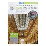 Worldwide G135 Glossy Photo Paper A3 pack of 100