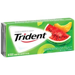 آدامس تریدنت با طعم هندوانه Trident تعداد 18 عددی 
