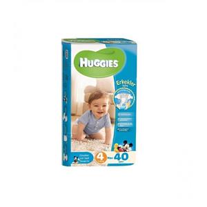 پوشک نوزاد سایز 4 (40 عددی) پسرانه Huggies 