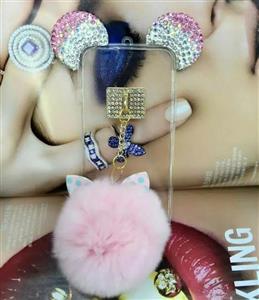 Diamond Mickey Ball Pendant Case Samsung Galaxy A7 2016 